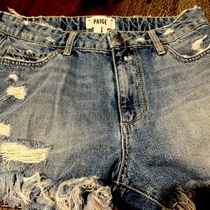 Paige jean shorts